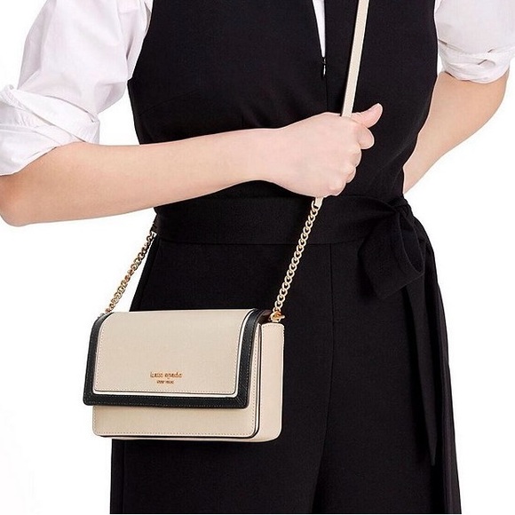 Morgan Colorblocked Saffiano Leather Flap Chain Wallet Crossbody Bag
NWT. - Picture 5 of 7